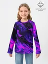 Детский лонгслив / ФИОЛЕТОВЫЙ ОГОНЬ