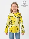 Детский лонгслив / Лимончики