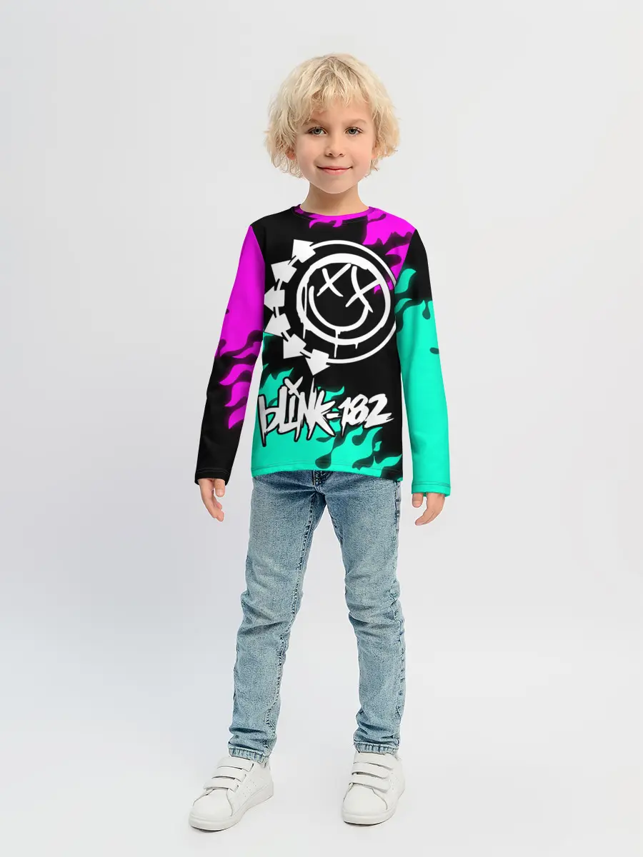 Детский лонгслив / Blink-182