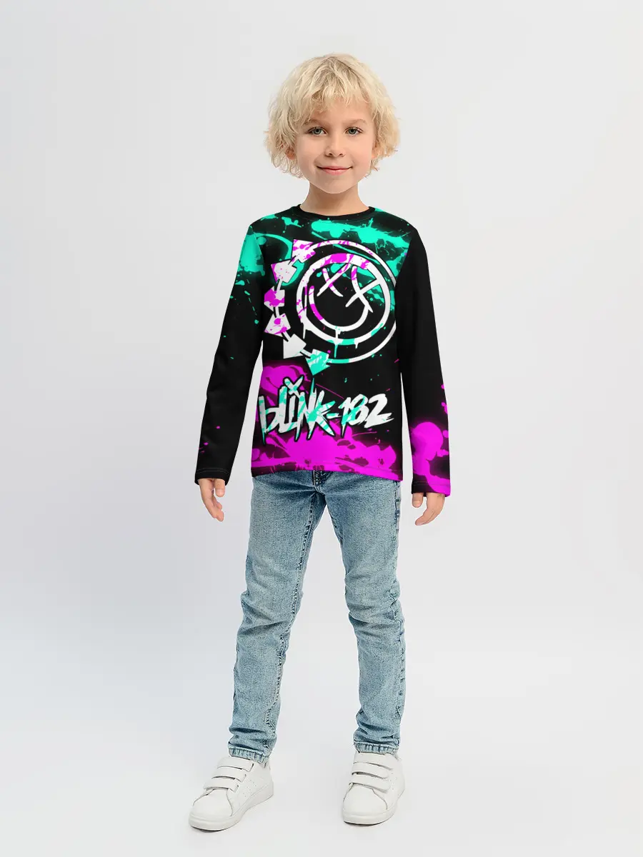 Детский лонгслив / Blink-182