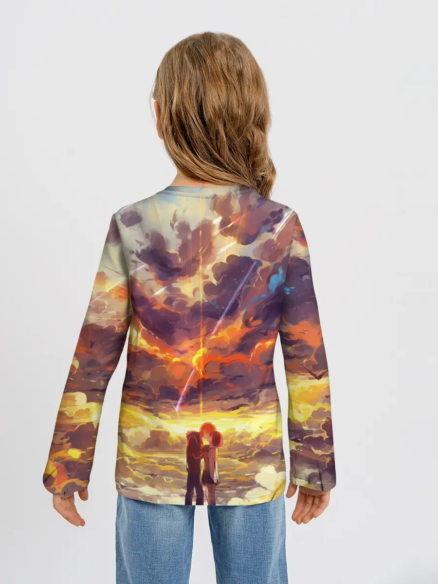 Детский лонгслив / Кимино Аниме