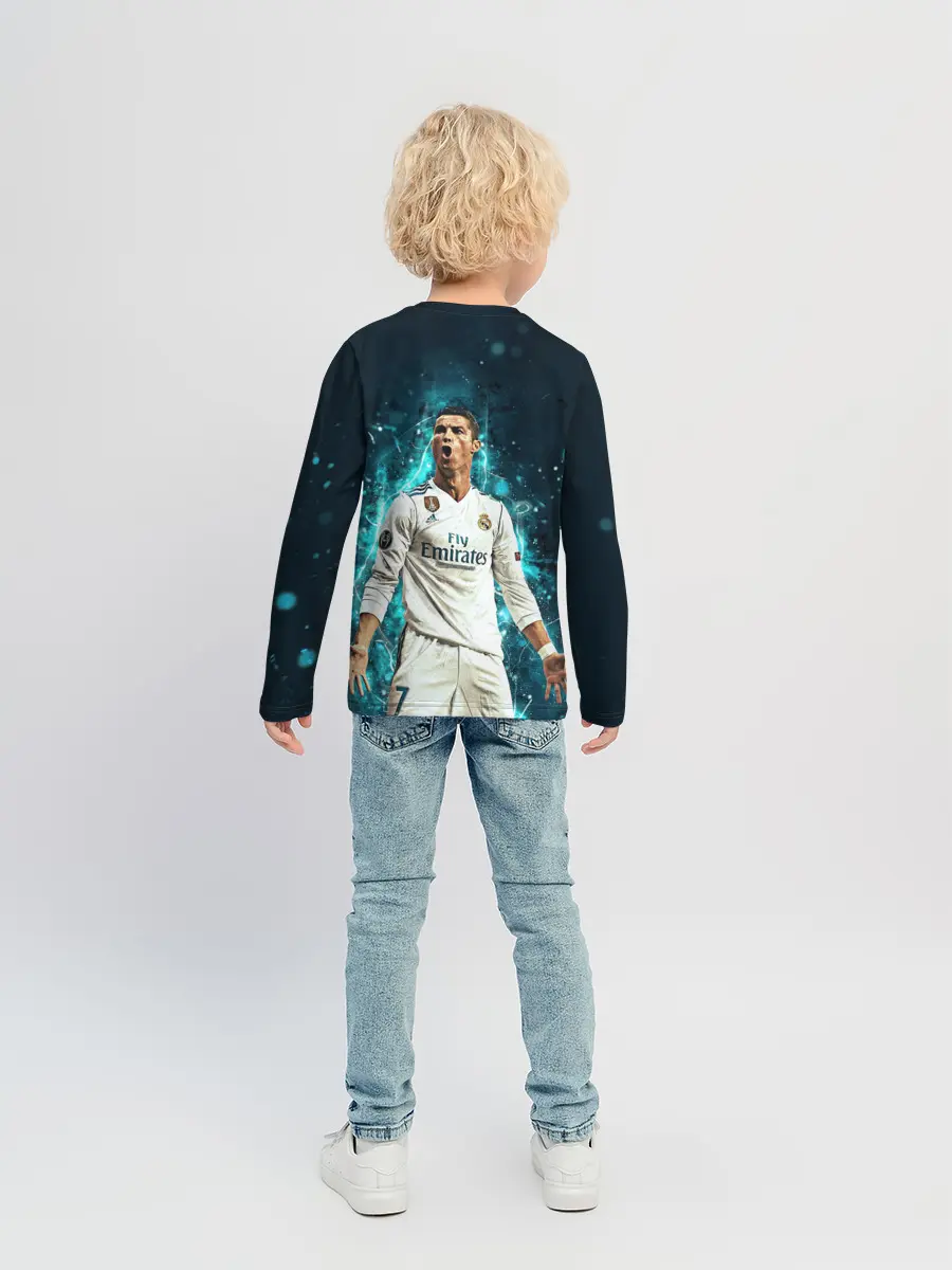 Детский лонгслив / Роналдо