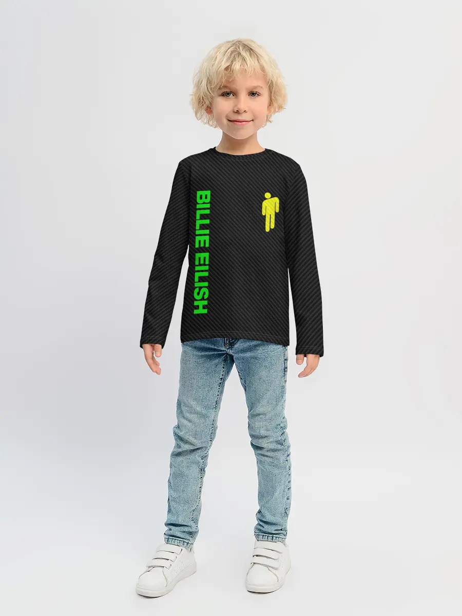 Детский лонгслив / BILLIE EILISH CARBON