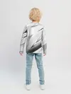Детский лонгслив / GEOMETRY STRIPES WHITE