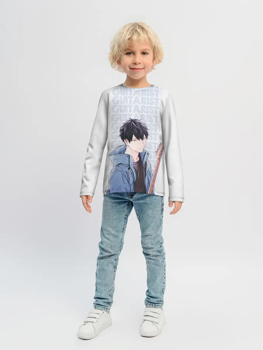 Детский лонгслив / Guitarist