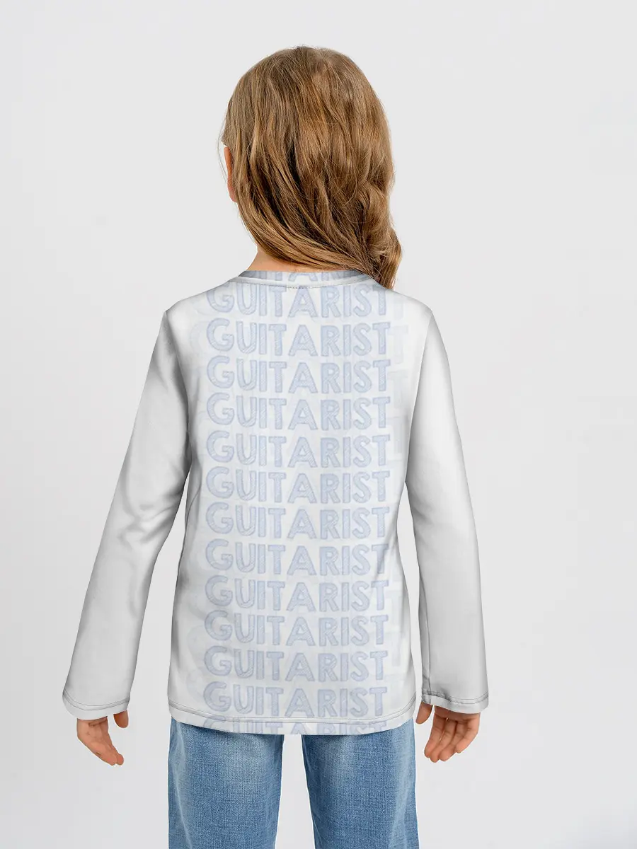 Детский лонгслив / Guitarist