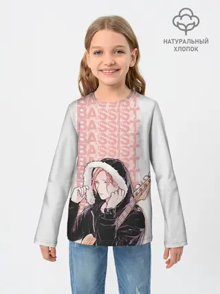 Детский лонгслив / Bassist