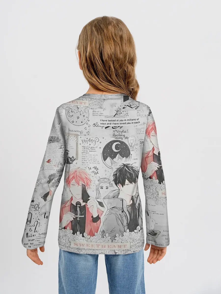 Детский лонгслив / Сато и Рицу