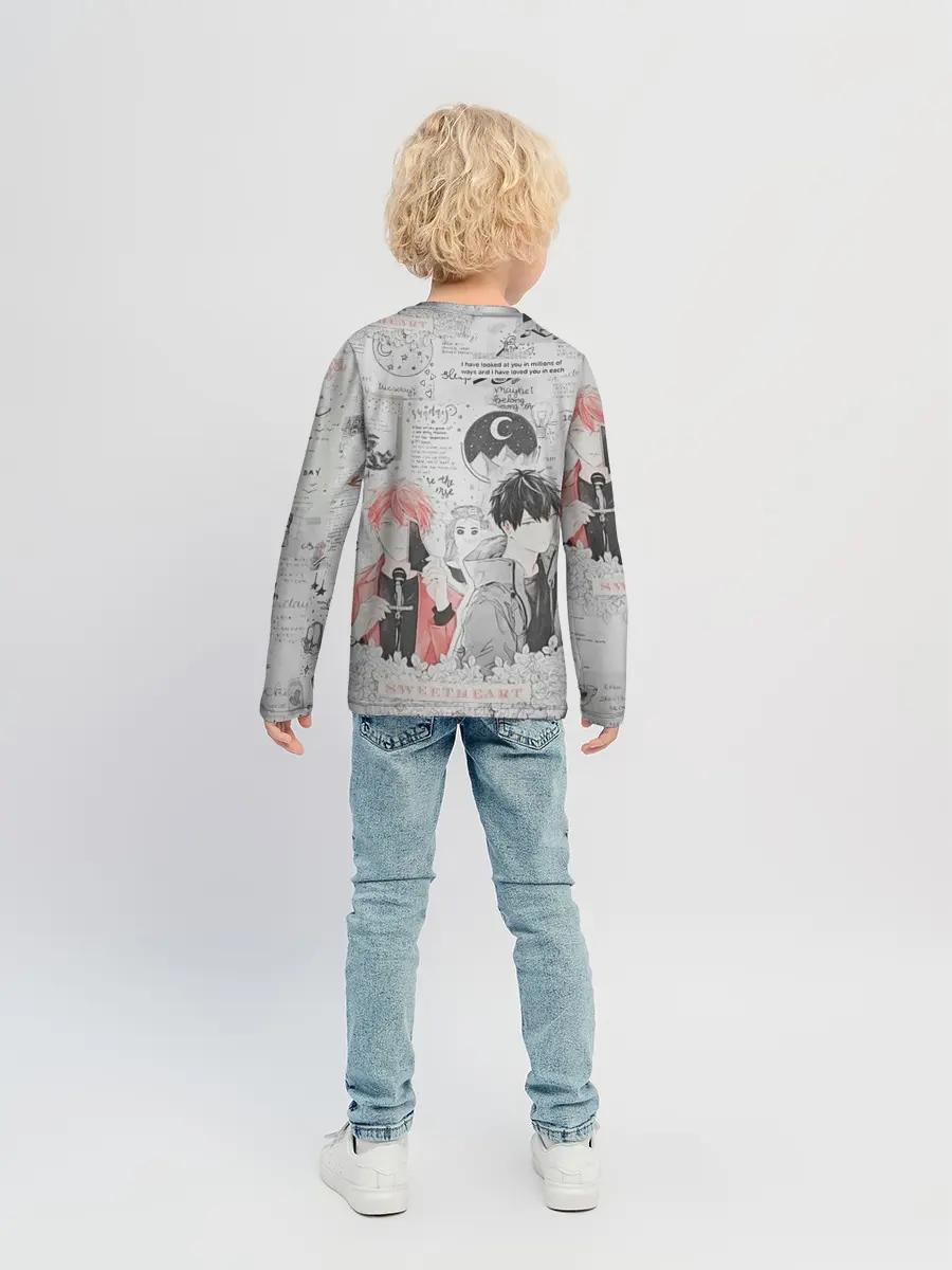 Детский лонгслив / Сато и Рицу