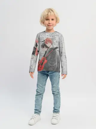 Детский лонгслив / Сато и Рицу