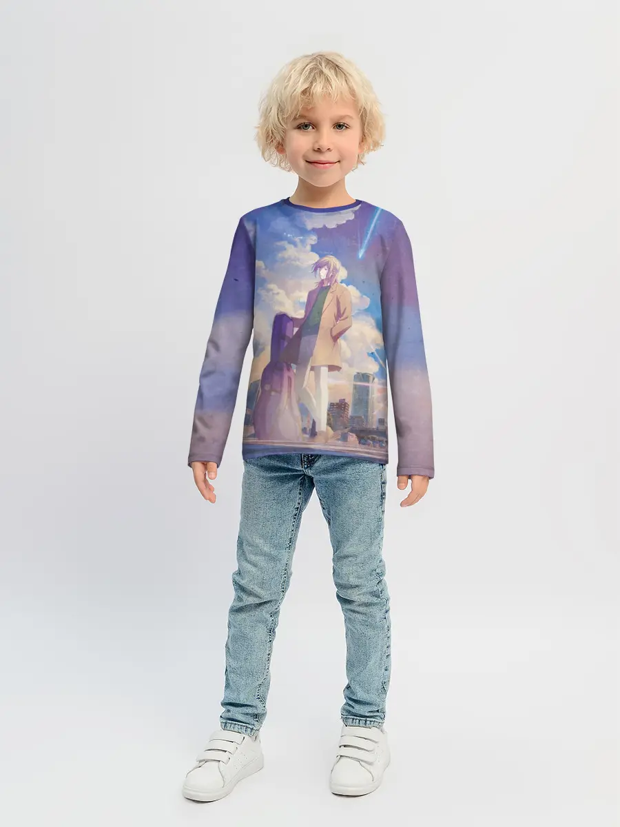 Детский лонгслив / Харуки и Акихико