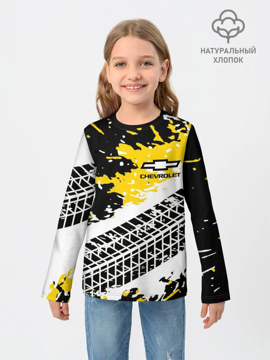 Детский лонгслив / CHEVROLET
