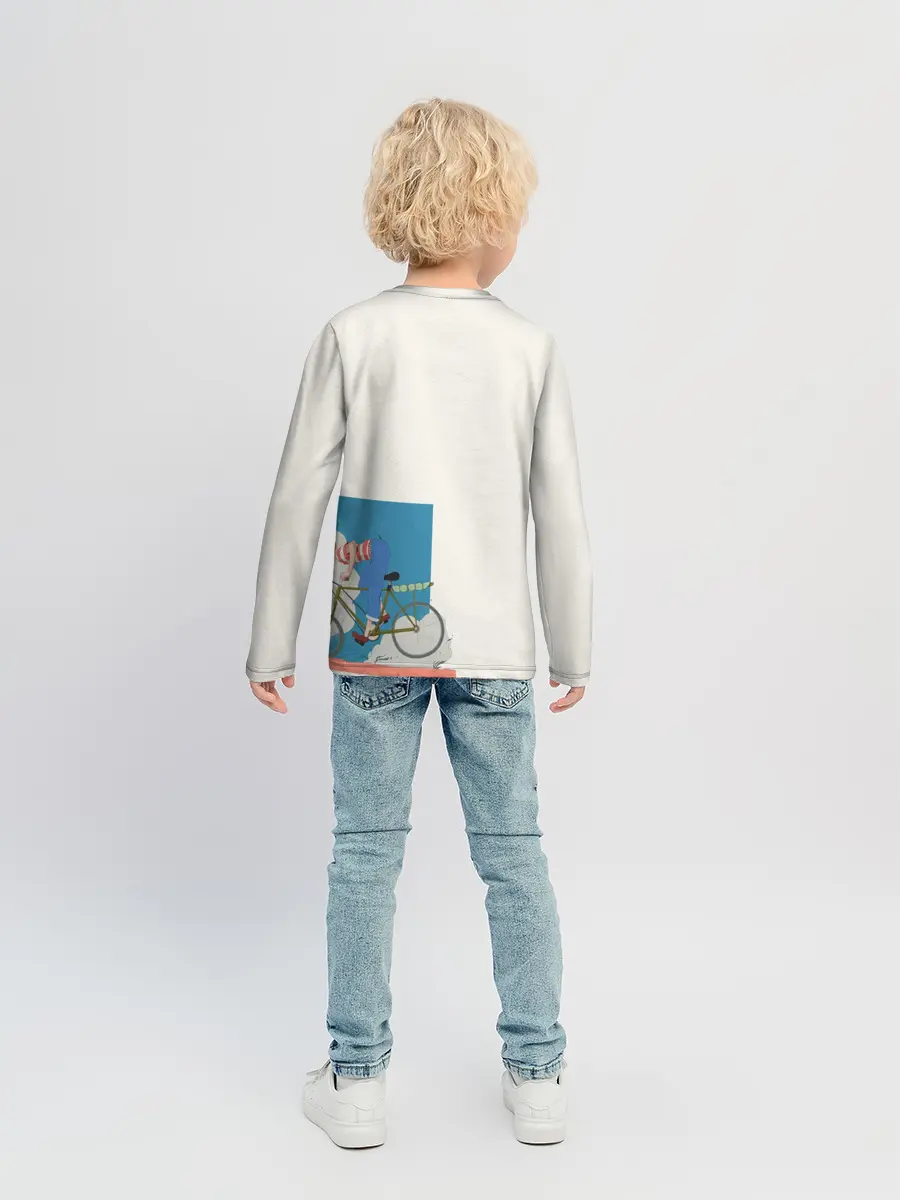 Детский лонгслив / Kiki’s Delivery Service на метле