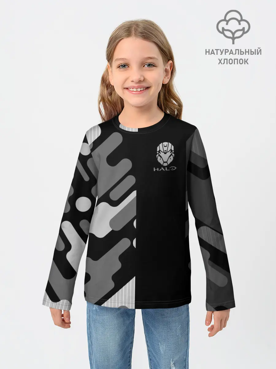 Детский лонгслив / Halo