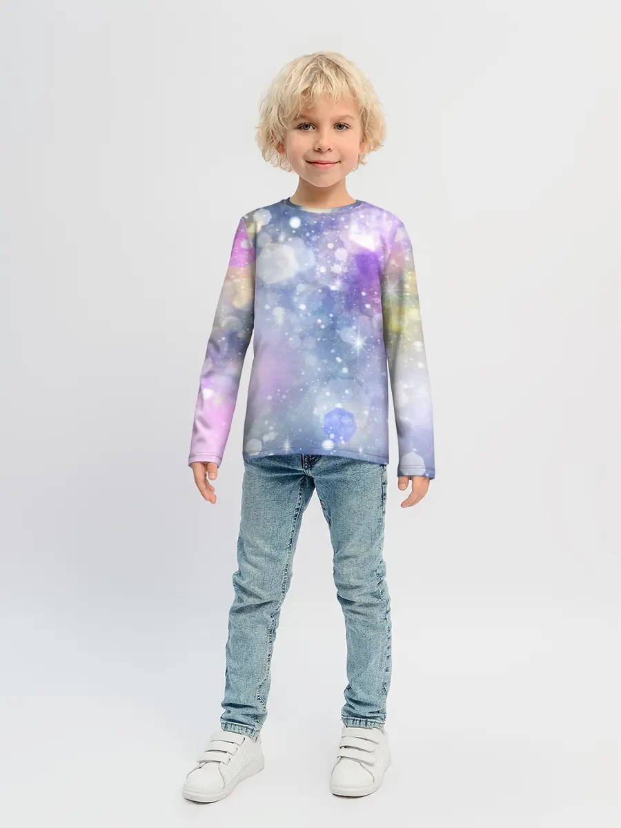 Детский лонгслив / Звездное небо
