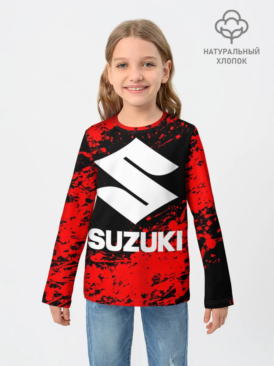 Детский лонгслив / SUZUKI