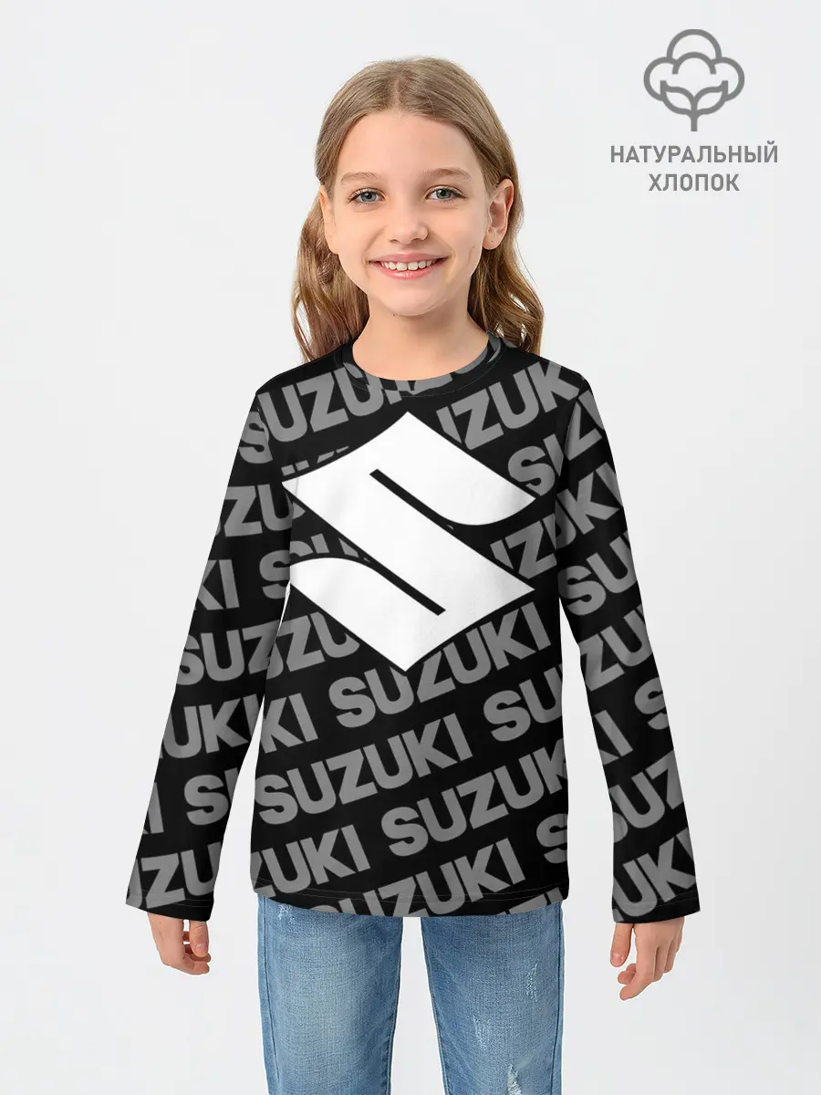 Детский лонгслив / SUZUKI