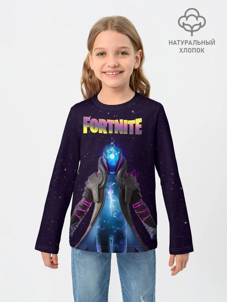 Детский лонгслив / Infinity Fortnite