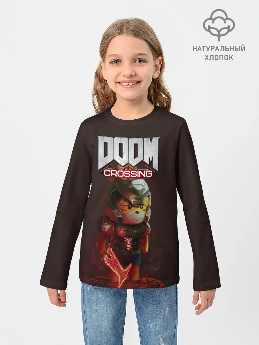 Детский лонгслив / Doom Crossing