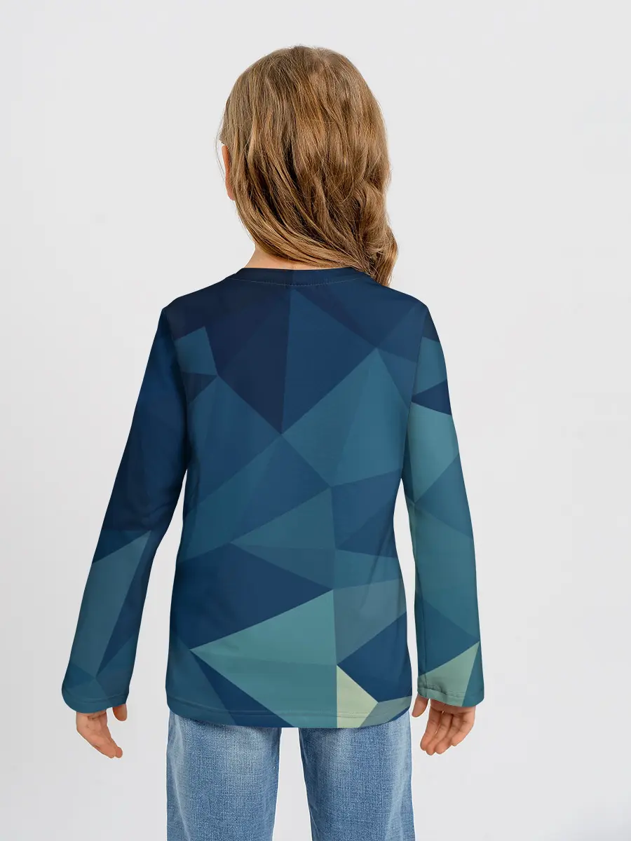 Детский лонгслив / DARK BLUE