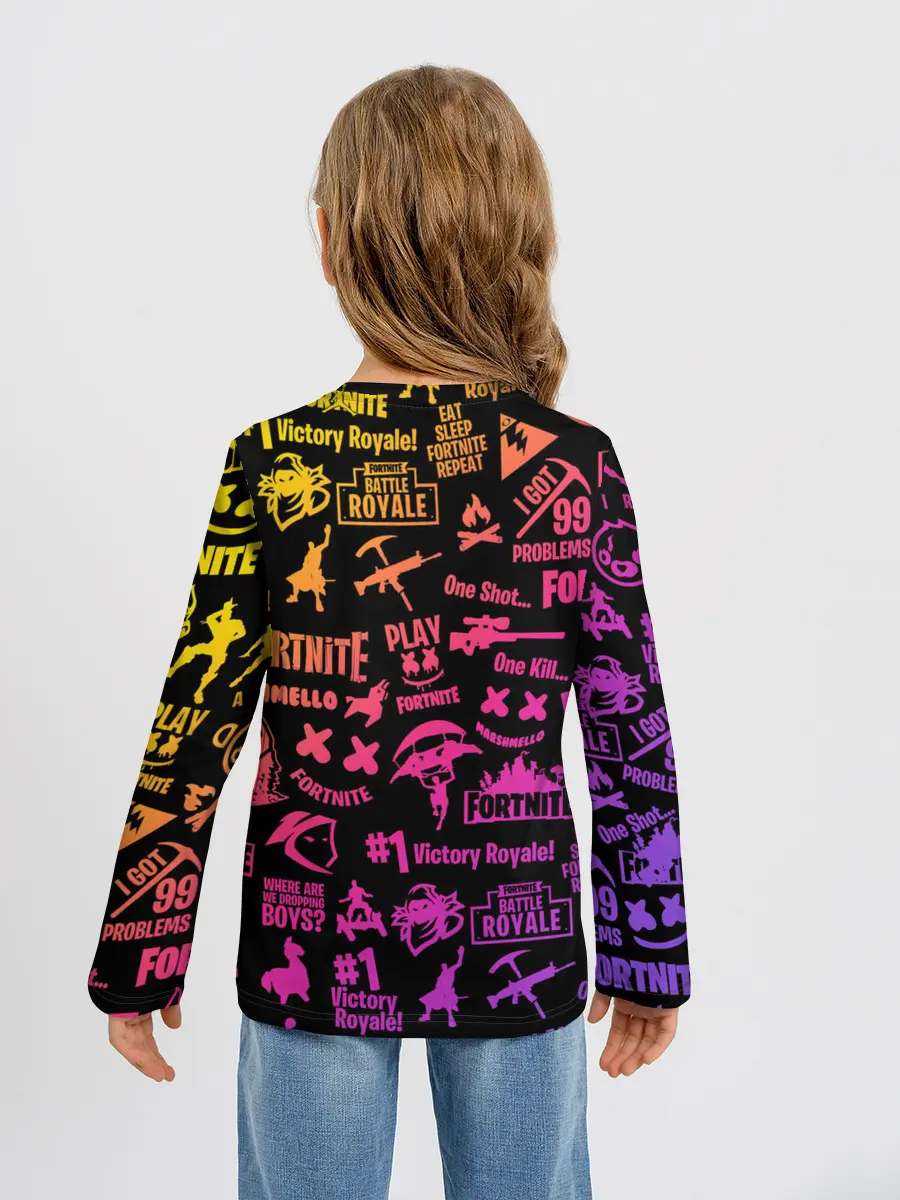 Детский лонгслив / FORTNITE PARTY EVENT / ФОРТНАЙТ