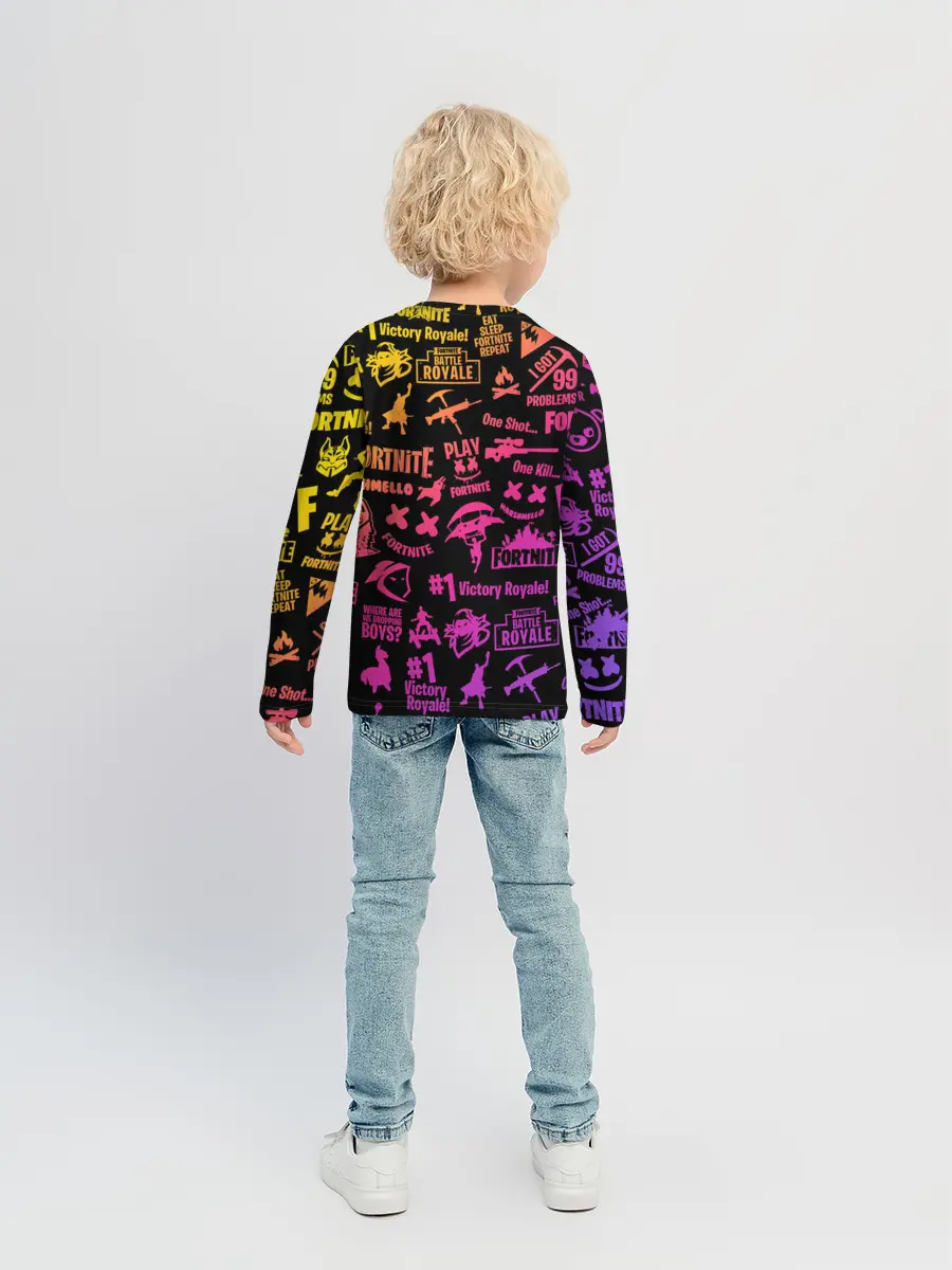 Детский лонгслив / FORTNITE PARTY EVENT / ФОРТНАЙТ