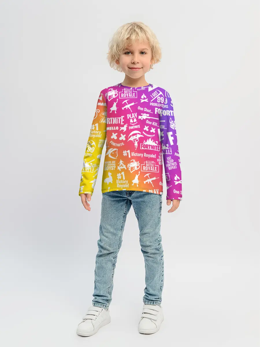 Детский лонгслив / FORTNITE PARTY EVENT