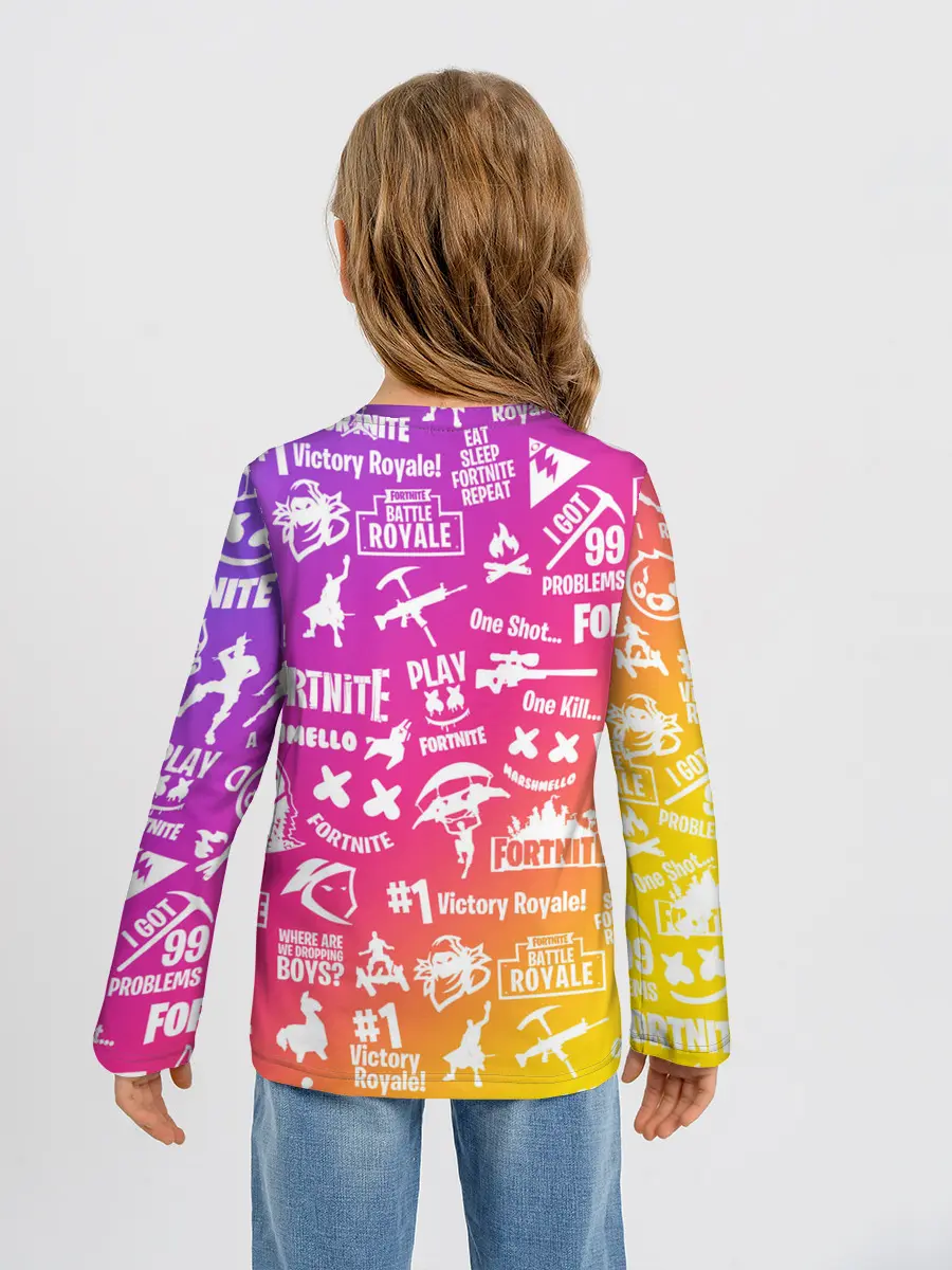 Детский лонгслив / FORTNITE PARTY EVENT