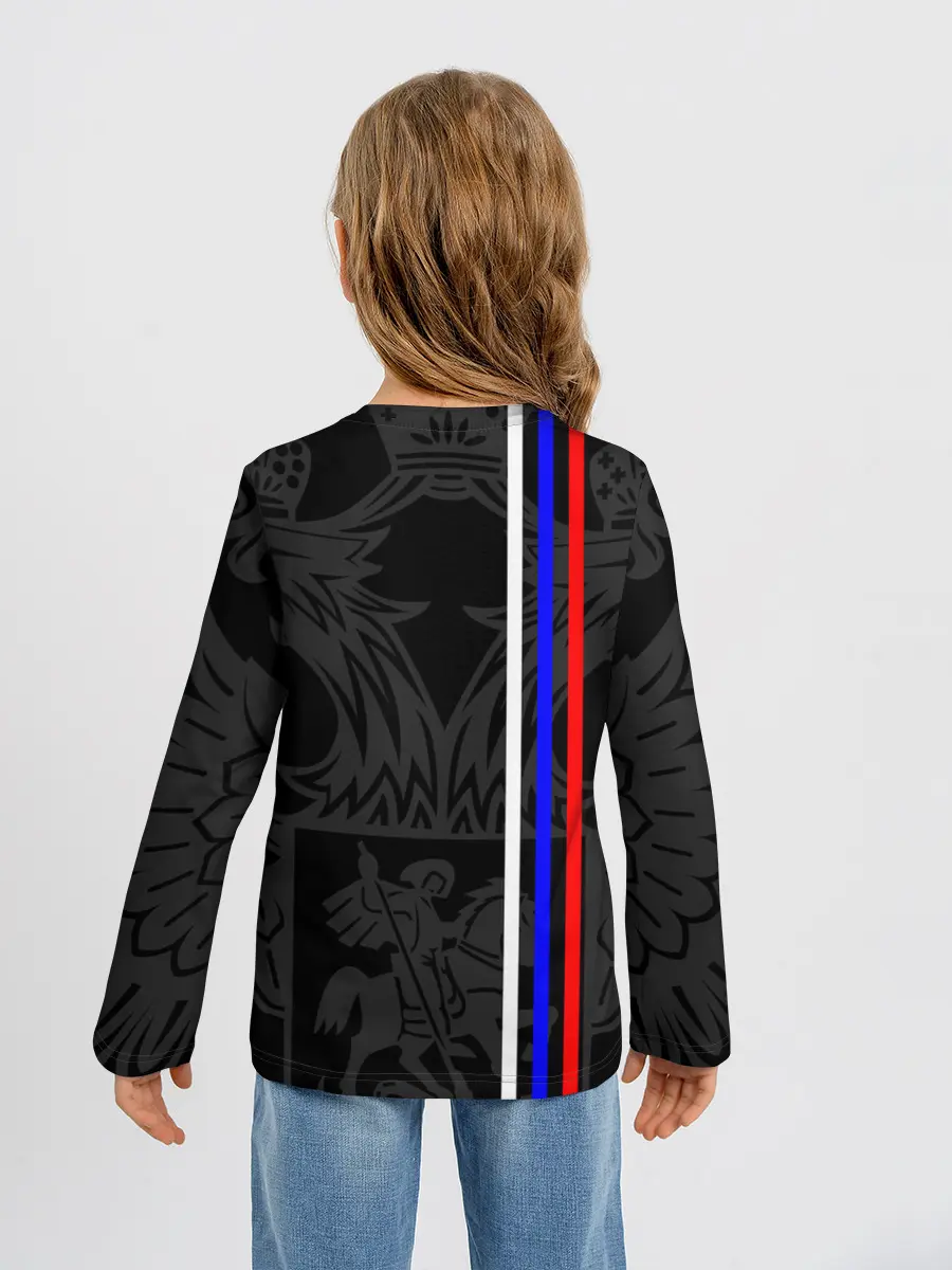 Детский лонгслив / РОССИЯ