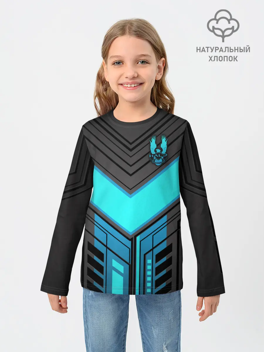 Детский лонгслив / Halo