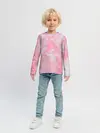 Детский лонгслив / Розовая Богемия