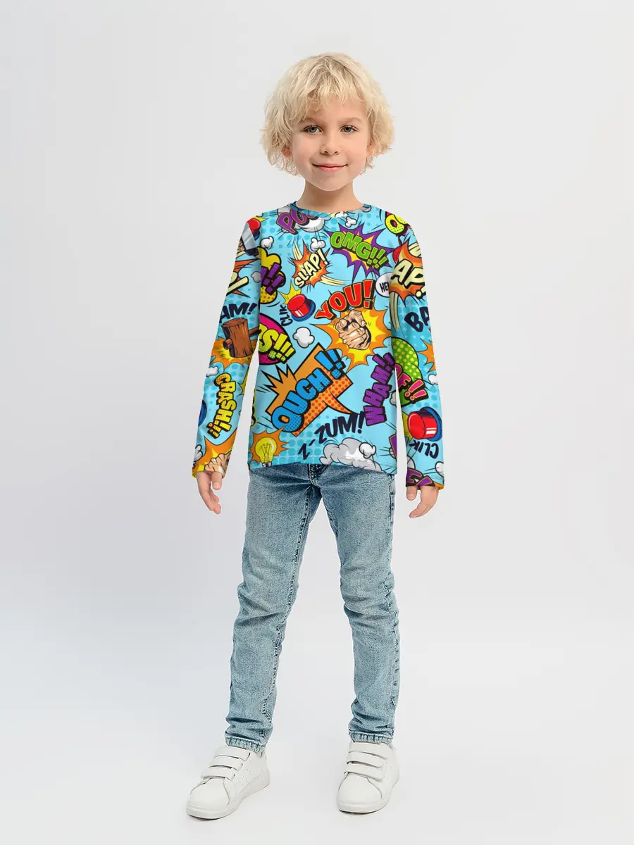Детский лонгслив / COMICS ART