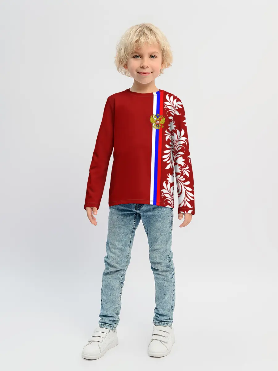 Детский лонгслив / Россия