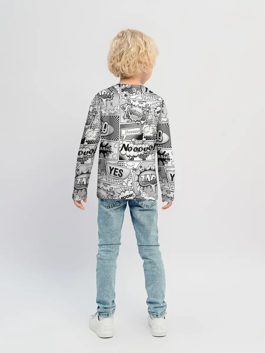 Детский лонгслив / COMICS ART