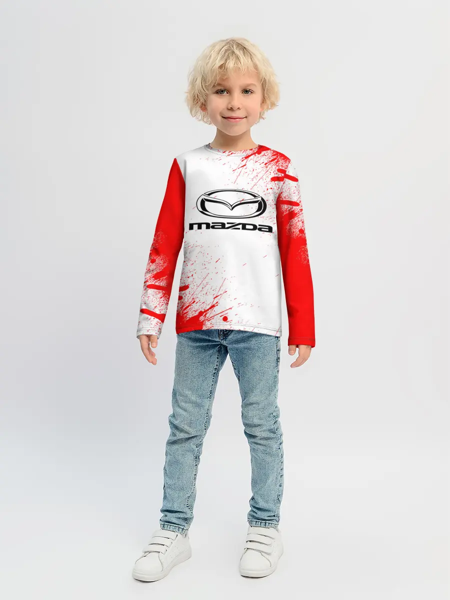 Детский лонгслив / mazda