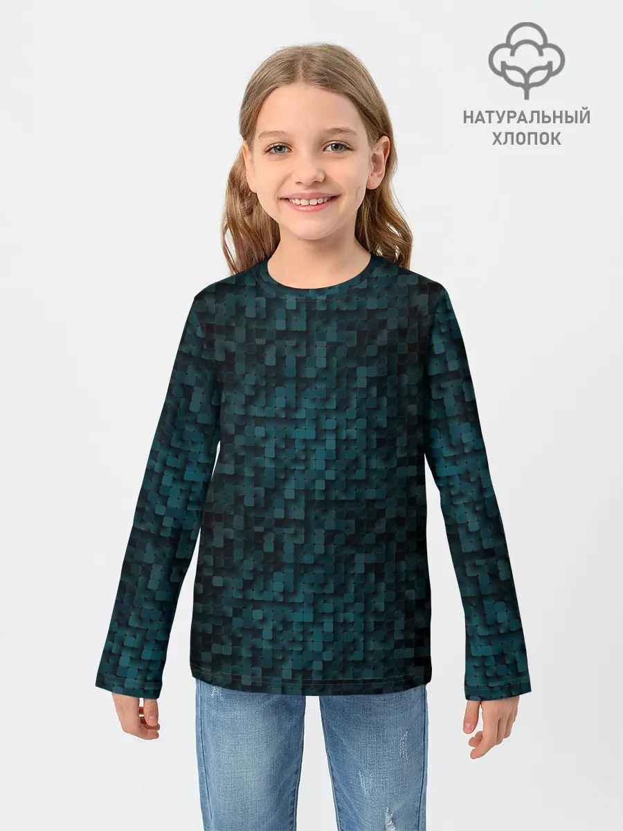 Детский лонгслив / КУБИЗМ