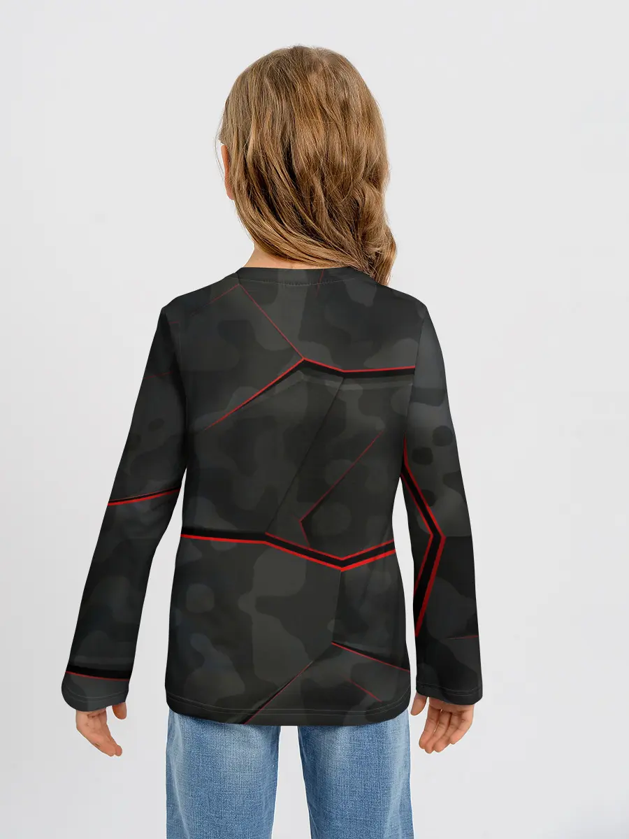 Детский лонгслив / Текстура.