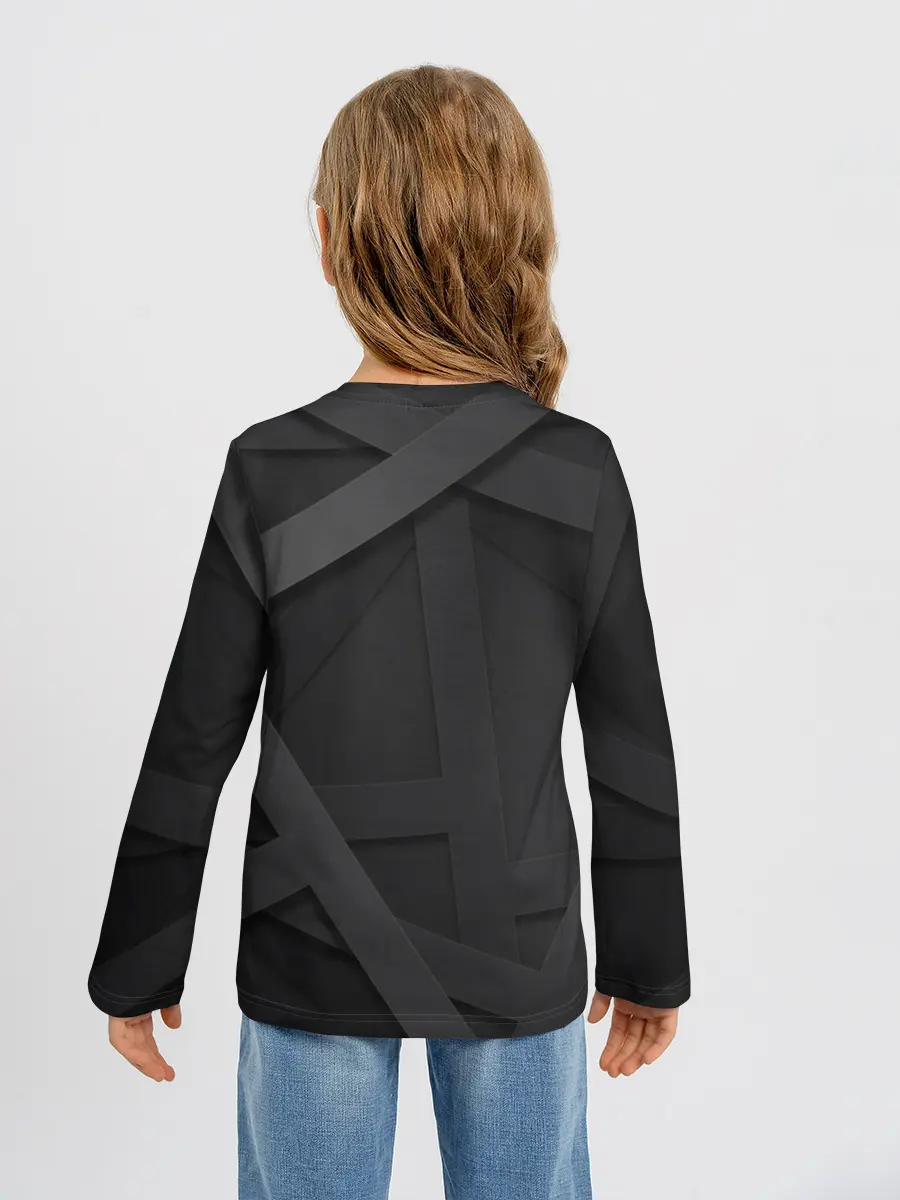 Детский лонгслив / Текстура.