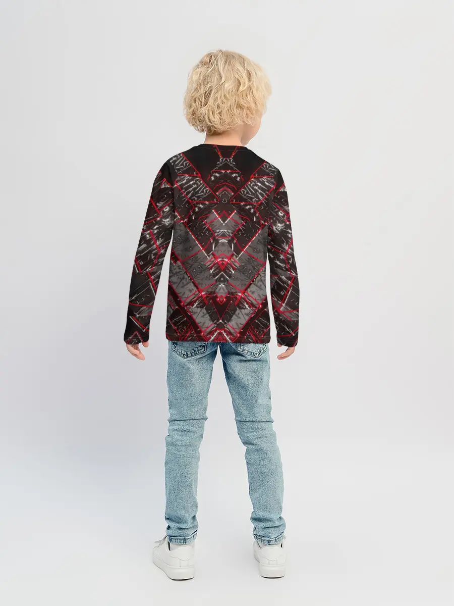 Детский лонгслив / Текстура.