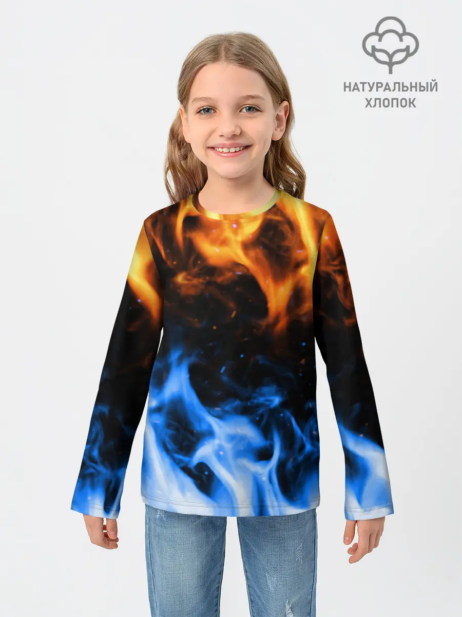 Детский лонгслив / БИТВА ОГНЕЙ