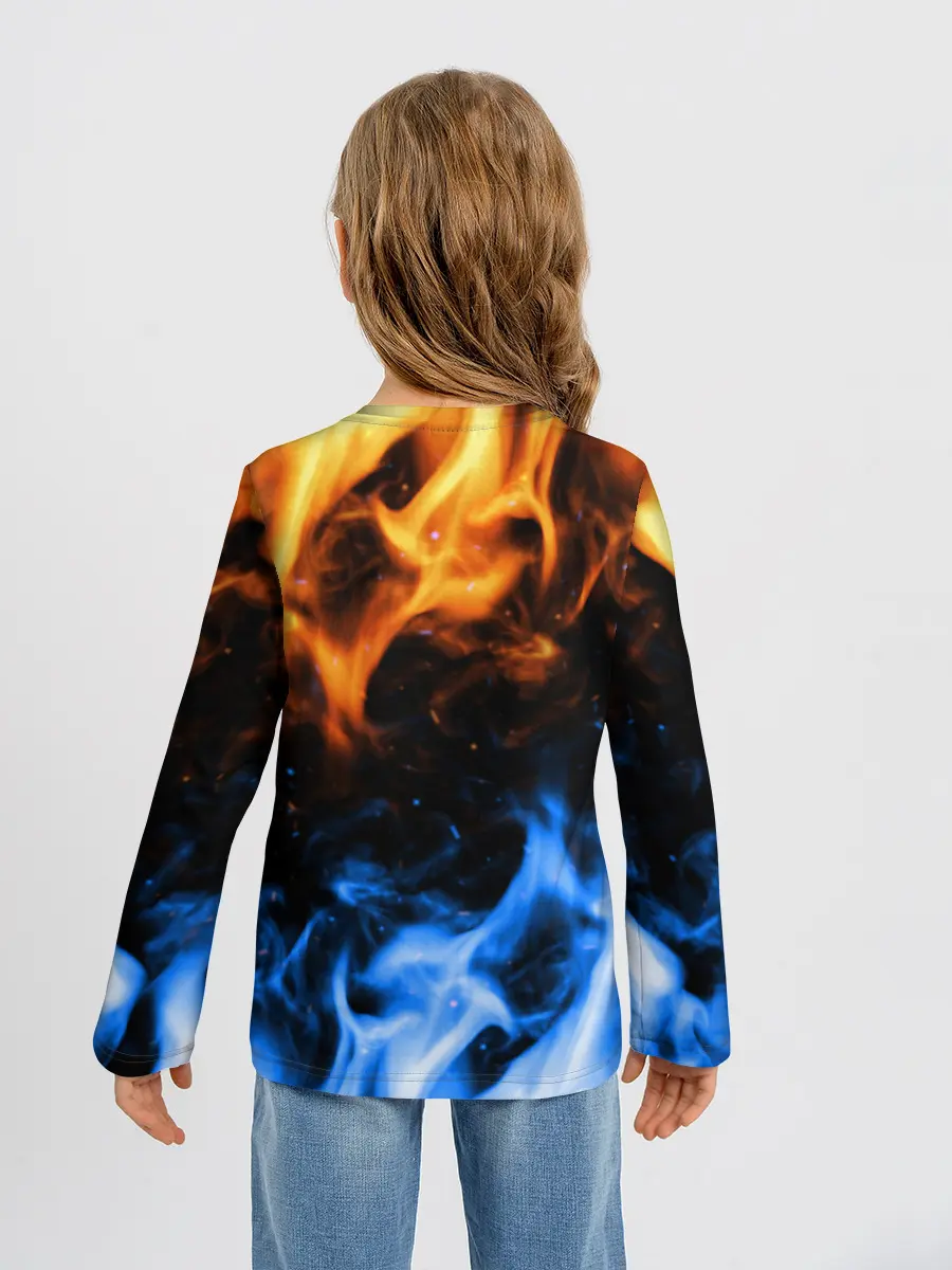 Детский лонгслив / БИТВА ОГНЕЙ