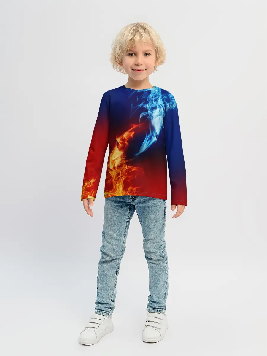 Детский лонгслив / БИТВА ОГНЕЙ