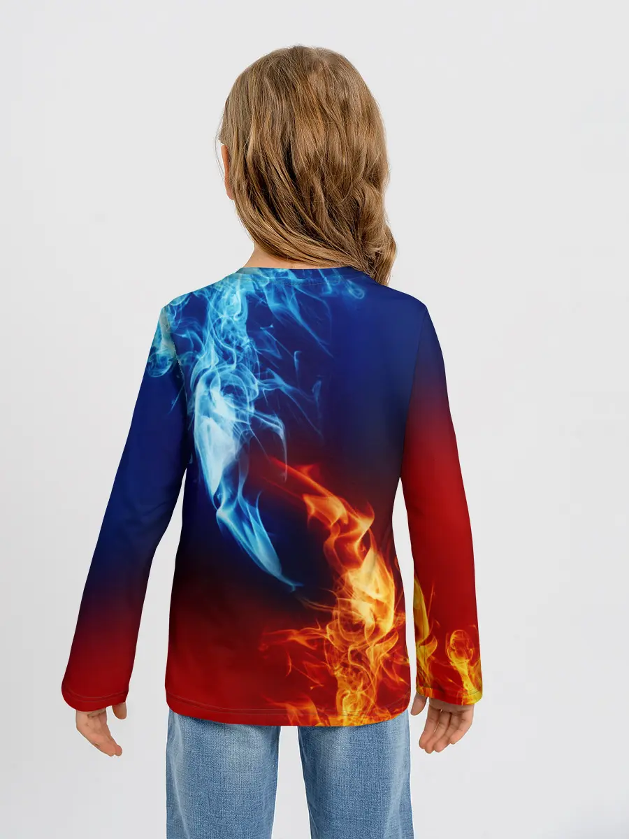 Детский лонгслив / БИТВА ОГНЕЙ