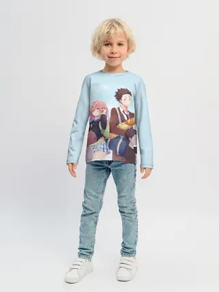 Детский лонгслив / Форма Голоса герои