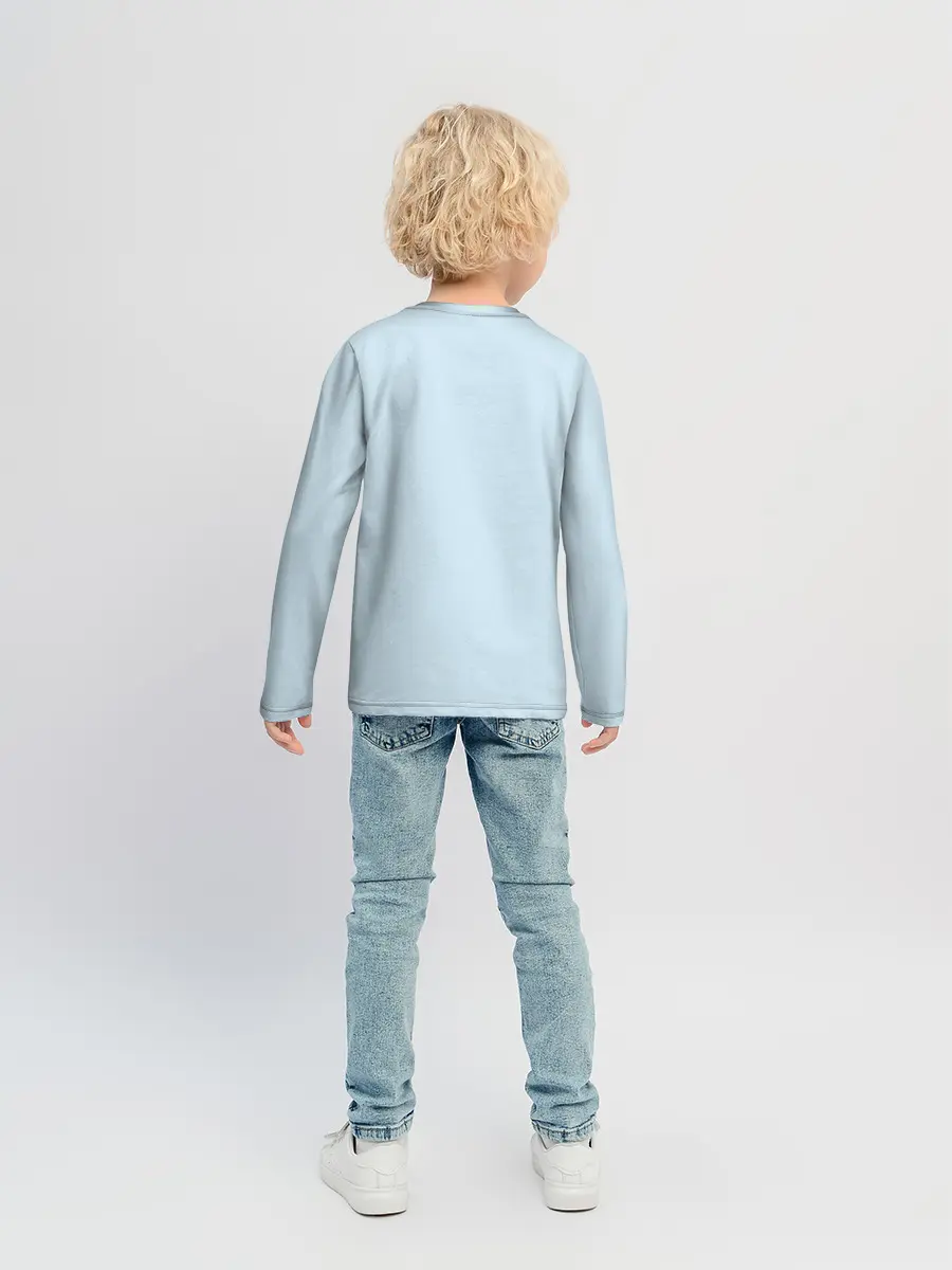 Детский лонгслив / Нисимия и Ишида крошат хлеб