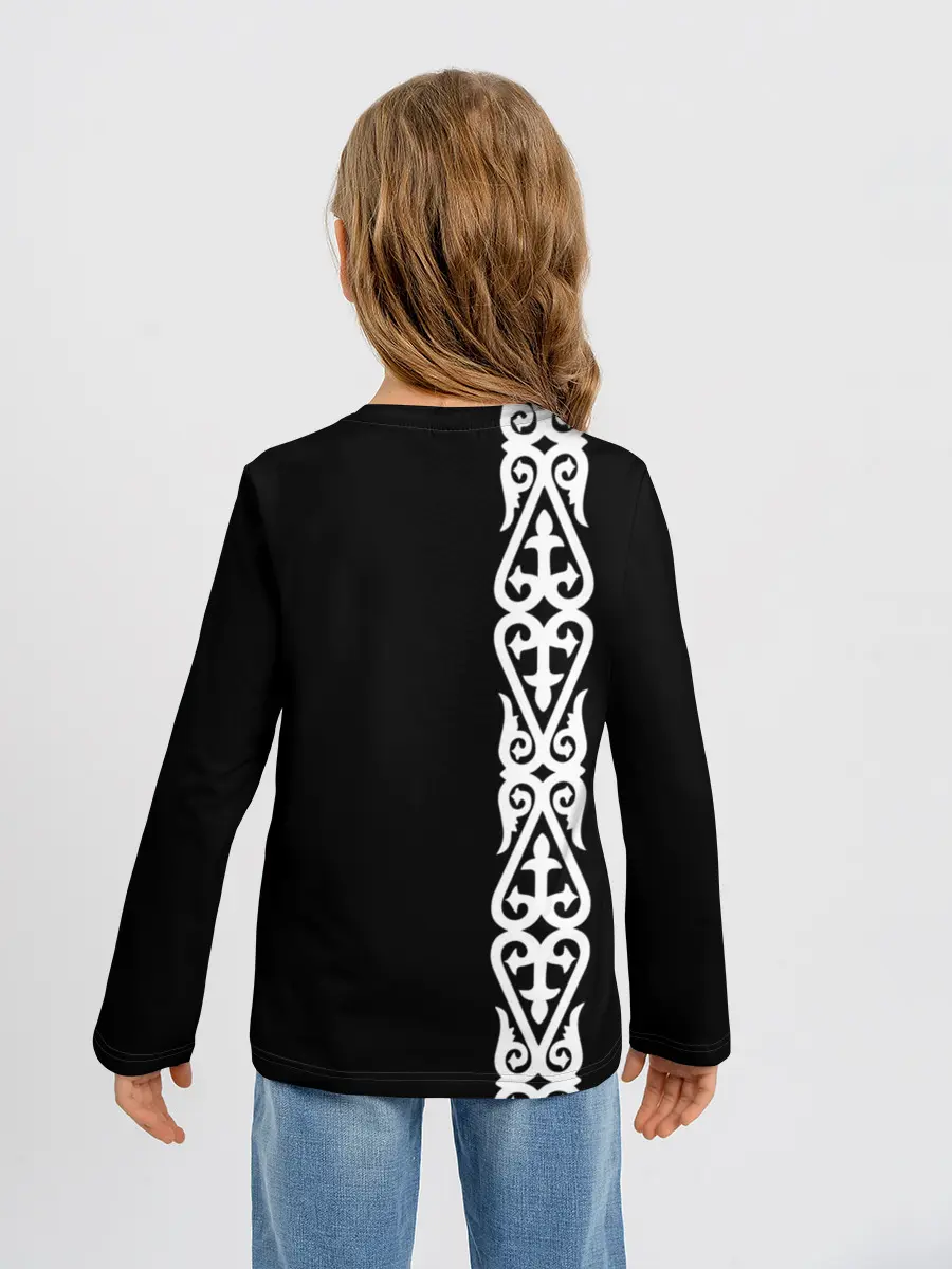 Детский лонгслив / Форма Казахстан