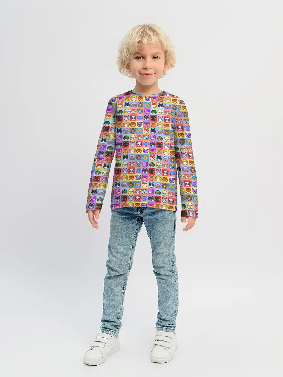 Детский лонгслив / ANIMAL CROSSING