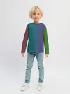 Детский лонгслив / В ЦВЕТНУЮ ПОЛОСКУ