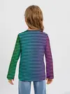 Детский лонгслив / В ЦВЕТНУЮ ПОЛОСКУ