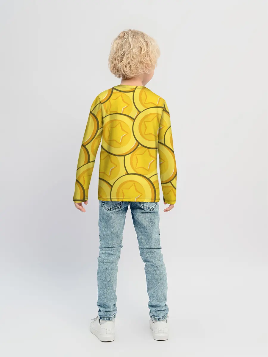 Детский лонгслив / МОНЕТКИ